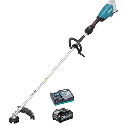 Makita UR017G 40v Max XGT Cordless Brushless Grass Trimmer 330mm 1 x 4ah Li-ion Battery Charger
