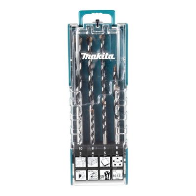 Makita 8 Piece Multi Material Drill Bit Set - Thumbnail 2