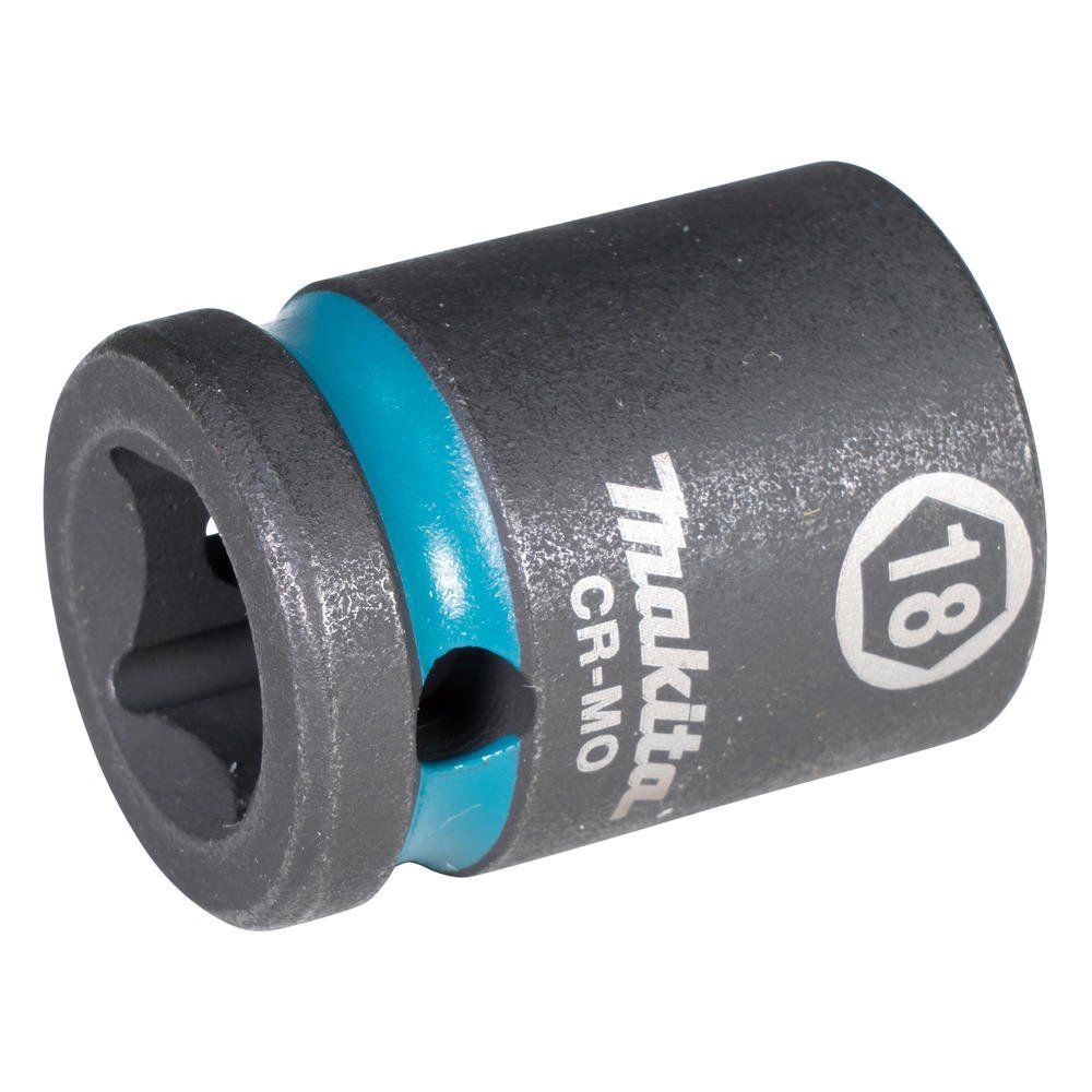 Makita 1/2" Drive Impact Black Impact Socket - Image 1