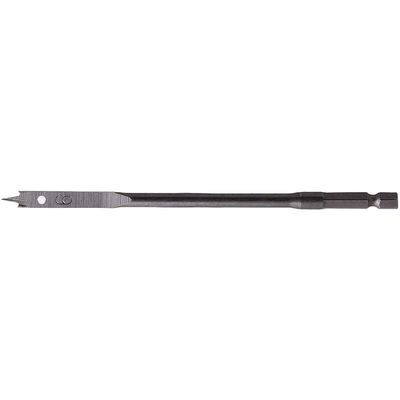 Makita 1/4" Hex Shank Flat Wood Drill Bit 6mm 150mm Pack of 1