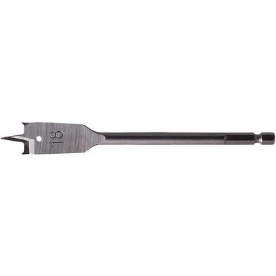 Makita 1/4" Hex Shank Flat Wood Drill Bit 18mm 150mm Pack of 1