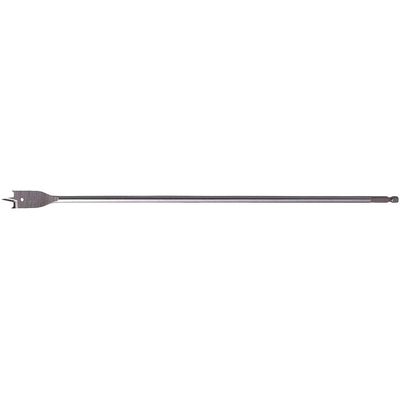 Makita 1/4" Hex Shank Flat Wood Drill Bit 18mm 400mm Pack of 1