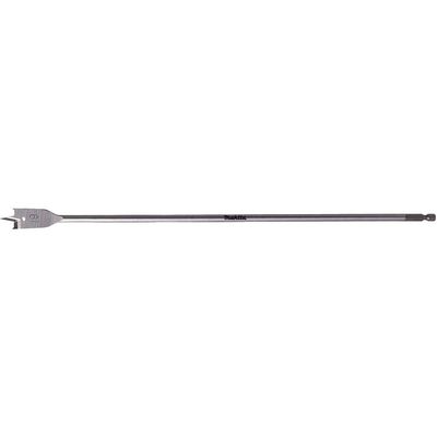 Makita 1/4" Hex Shank Flat Wood Drill Bit 19mm 400mm Pack of 1