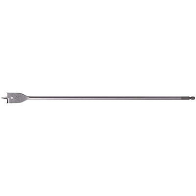 Makita 1/4" Hex Shank Flat Wood Drill Bit 22mm 400mm Pack of 1