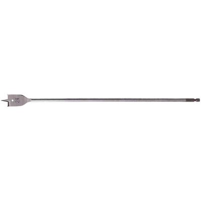 Makita 1/4" Hex Shank Flat Wood Drill Bit 24mm 400mm Pack of 1