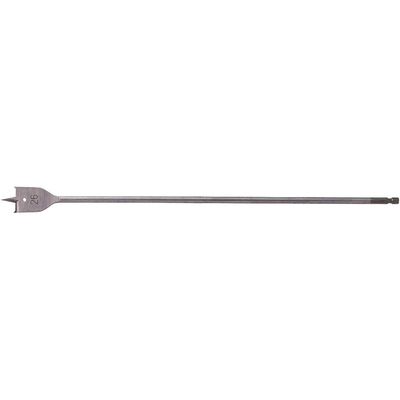 Makita 1/4" Hex Shank Flat Wood Drill Bit 26mm 400mm Pack of 1