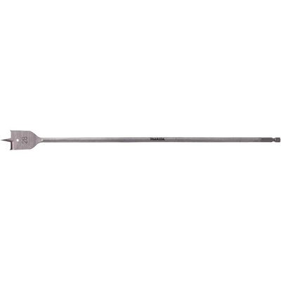 Makita 1/4" Hex Shank Flat Wood Drill Bit 28mm 400mm Pack of 1