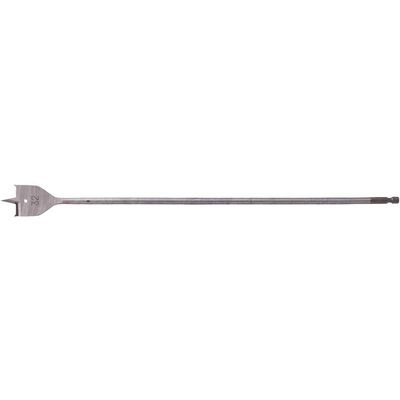 Makita 1/4" Hex Shank Flat Wood Drill Bit 32mm 400mm Pack of 1