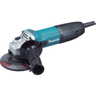 MAKITA GA4530R/2 115 mm Angle Grinder - Black & Blue