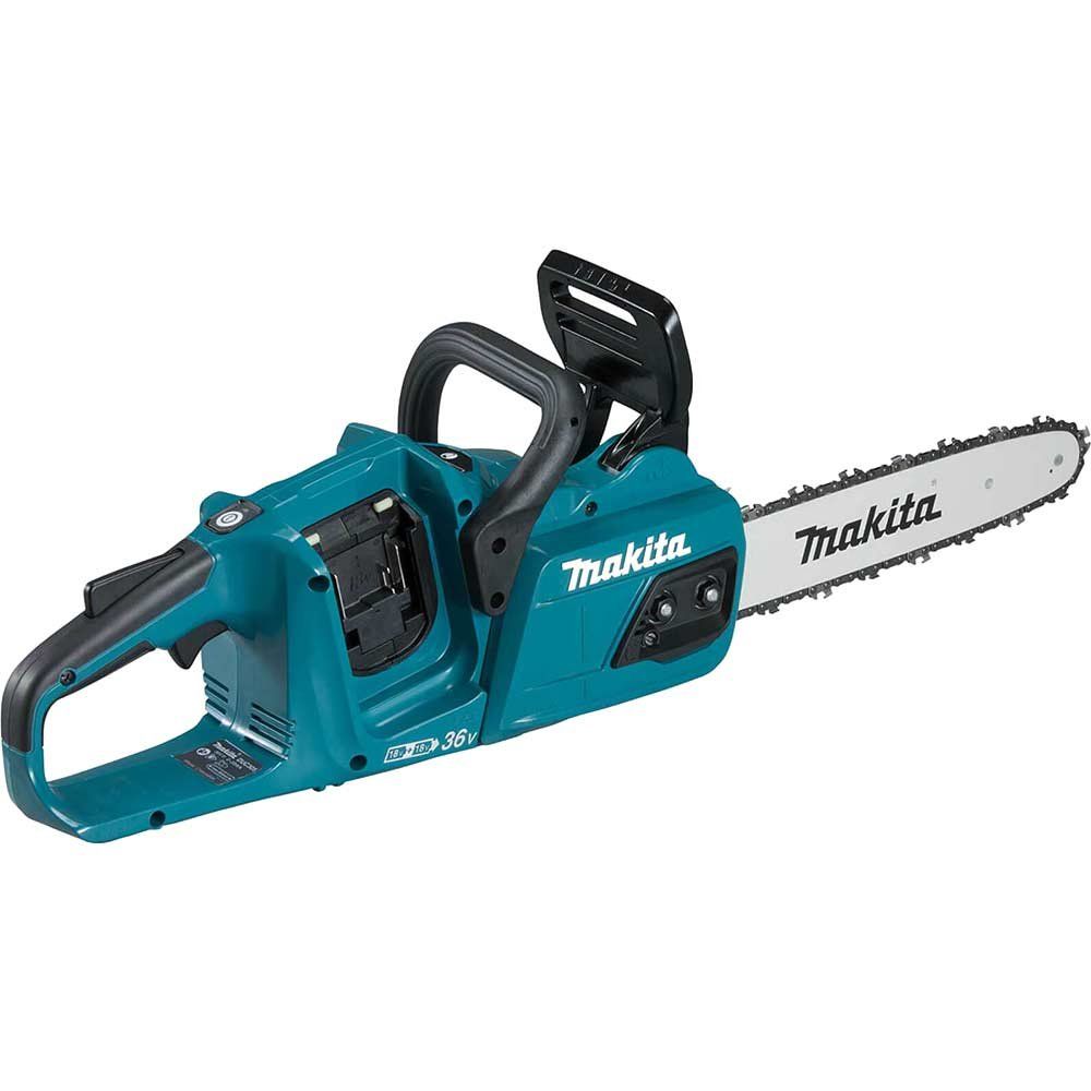 Makita DUC305 Twin 18v LXT Cordless Brushless Chainsaw 300mm No Batteries No Battery Charger - Image 1