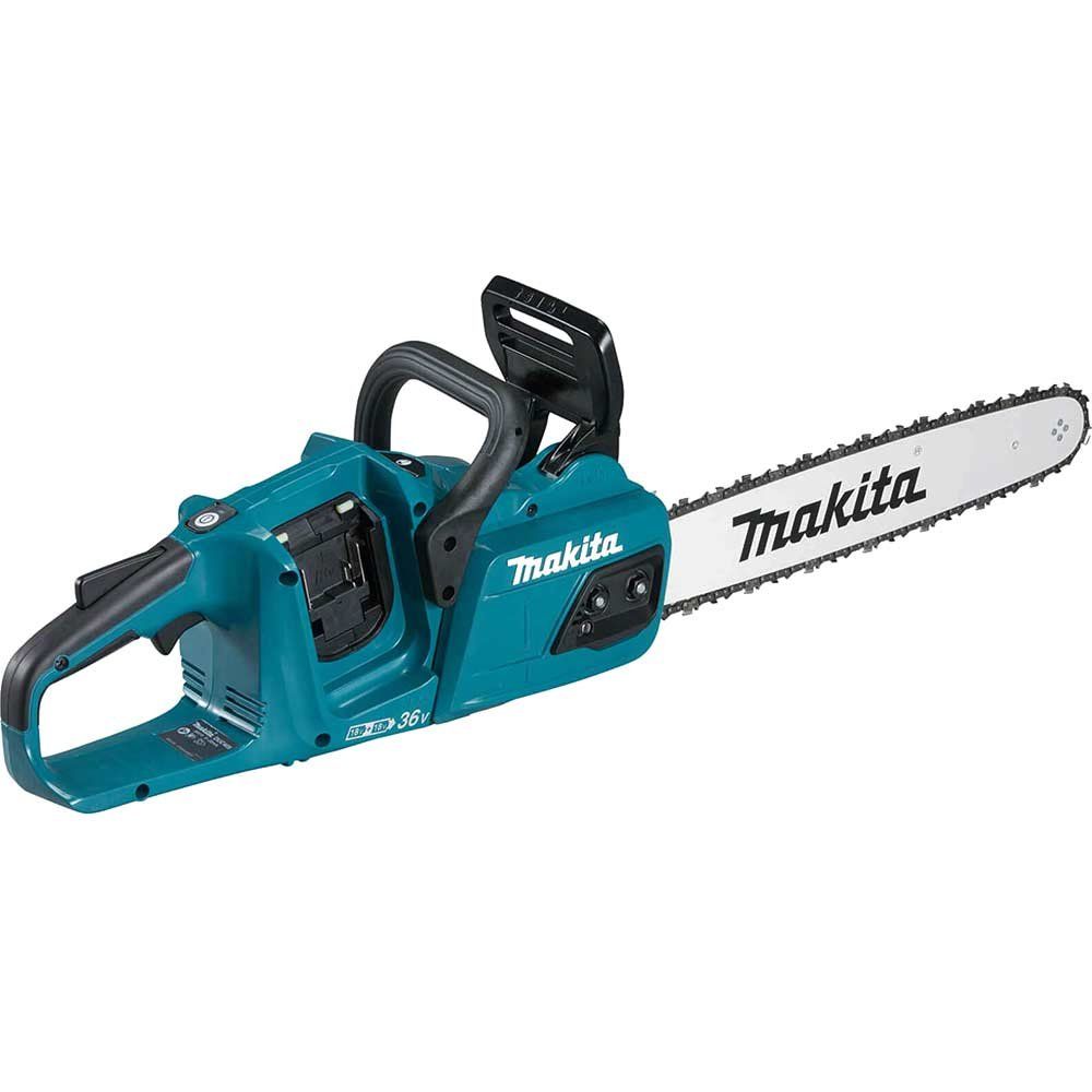 Makita DUC405 Twin 18v LXT Cordless Brushless Chainsaw 400mm No Batteries No Battery Charger - Image 1