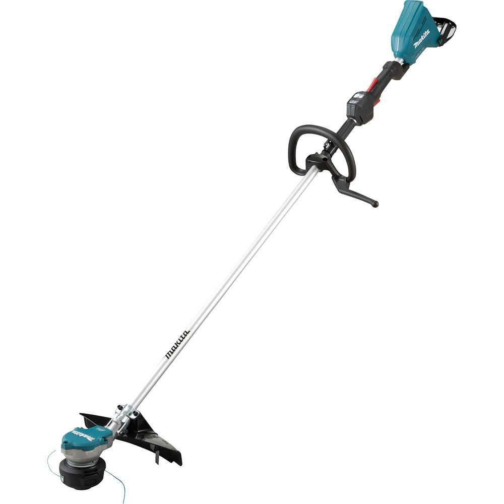 Makita DUR368L Twin 18v LXT Cordless Brushless Grass Trimmer 350mm No Batteries No Battery Charger - Image 1