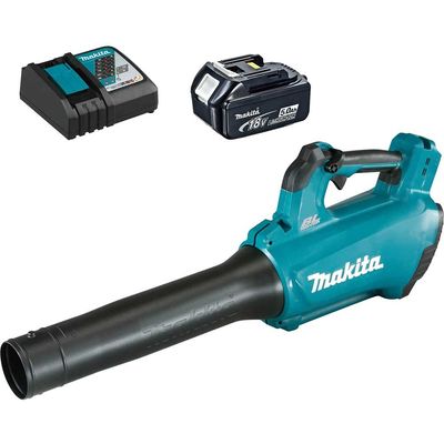 Makita DUB184 18v LXT Cordless Brushless Garden Blower 1 x 5ah Li-ion Battery Charger