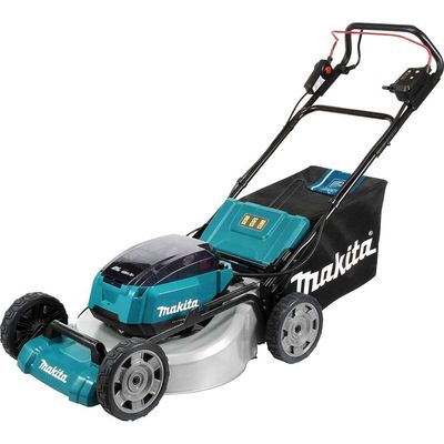 Makita DLM532 Twin 18v LXT Cordless Brushless Lawnmower 530mm No Batteries No Battery Charger