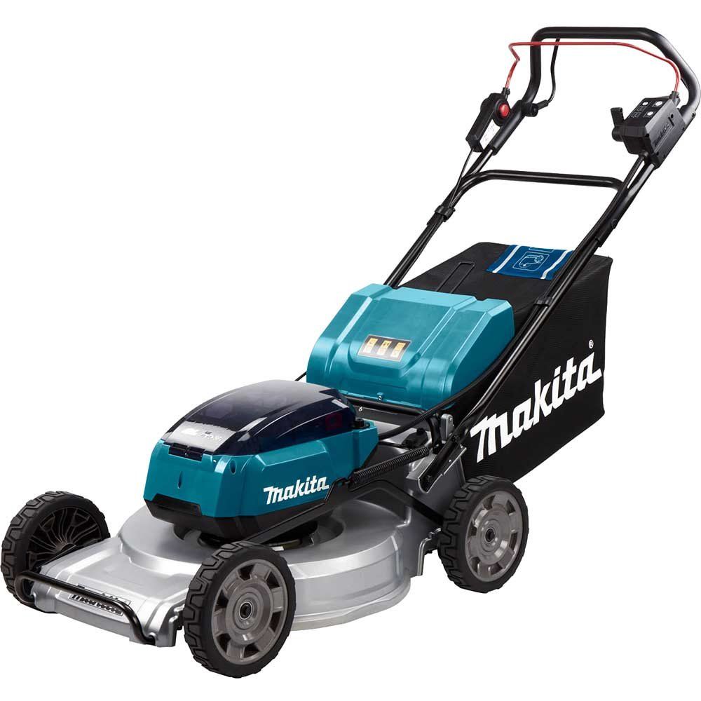 Makita DLM533 Twin 18v LXT Cordless Brushless Lawnmower 530mm No Batteries No Battery Charger - Image 1