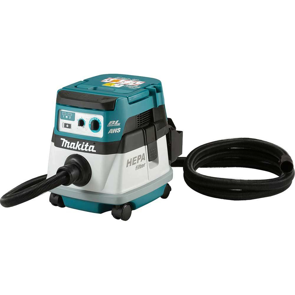 Makita DVC867L Twin 18v LXT Cordless Dust Extractor 8L No Batteries No Battery Charger - Image 1