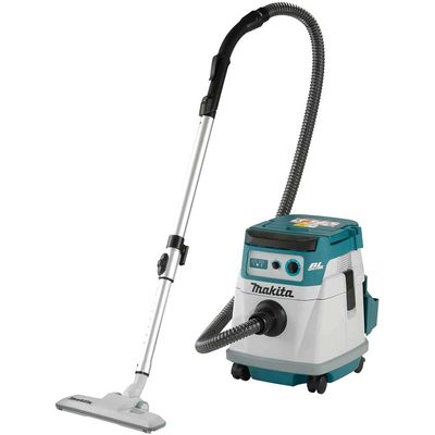 Makita DVC156L Twin 18v LXT Cordless Brushless Vacuum Cleaner 15L No Batteries No Battery Charger No Case