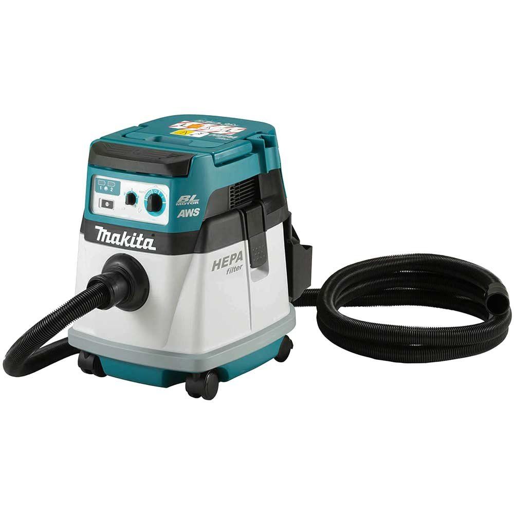 Makita DVC157L Twin 18v LXT Cordless Brushless Vacuum Cleaner 15L No Batteries No Battery Charger No Case - Image 1