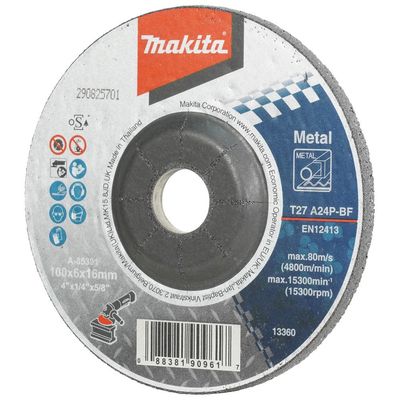 Makita A27 Pro Metal Depressed Grinding Disc 100mm