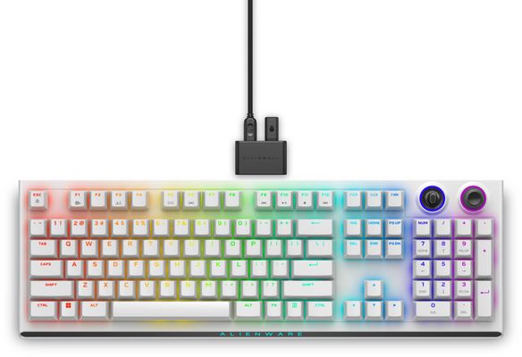 Alienware AW920K Tri-Mode Wireless Gaming Keyboard - White