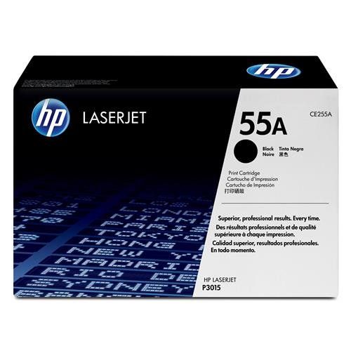 HP 55A Black Original LaserJet Toner Cartridge - Image 1