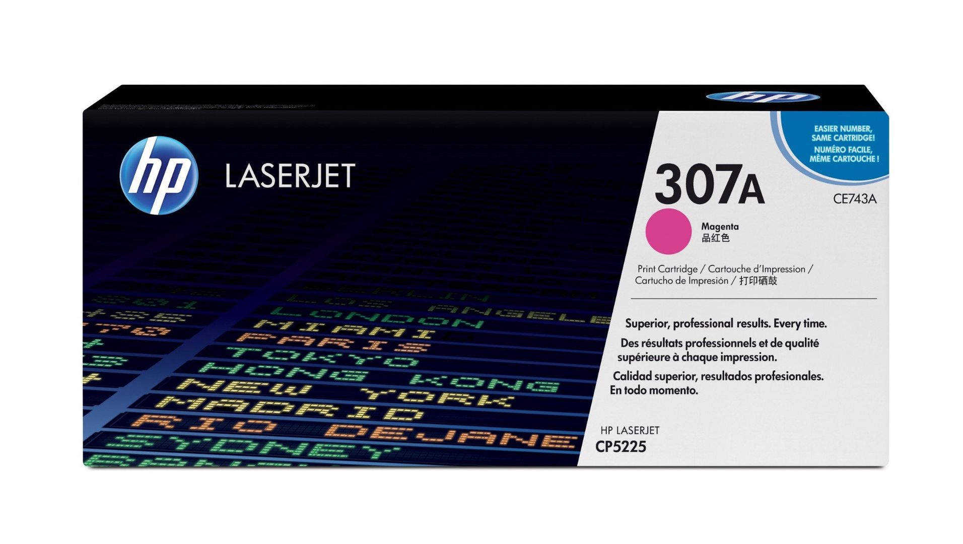 HP 307A Magenta Original LaserJet Toner Cartridge - Image 1