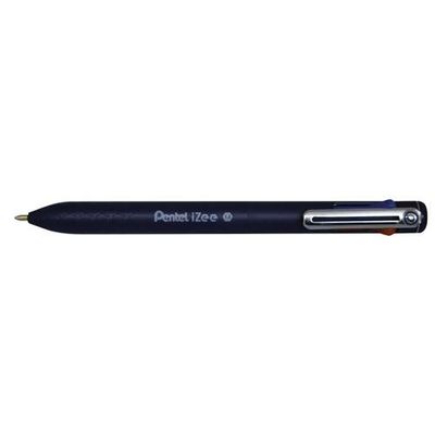 Pentel IZEE 4 Colour Ballpoint Pen Everyday 1.0mm Tip 0.5mm Line (Pack 12) BXC470-DC
