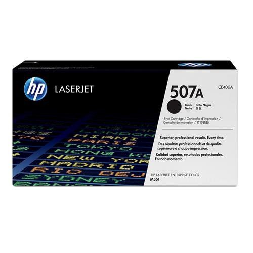 HP 507A Black Original LaserJet Toner Cartridge - Image 1