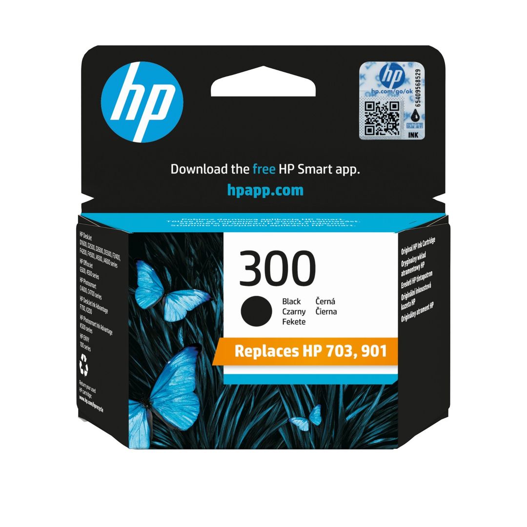 HP 300 Black Original Ink Cartridge - Image 1