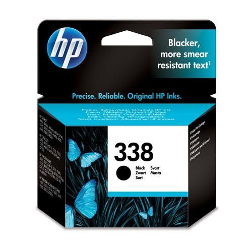 HP 338 Black Original Ink Cartridge - Image 1