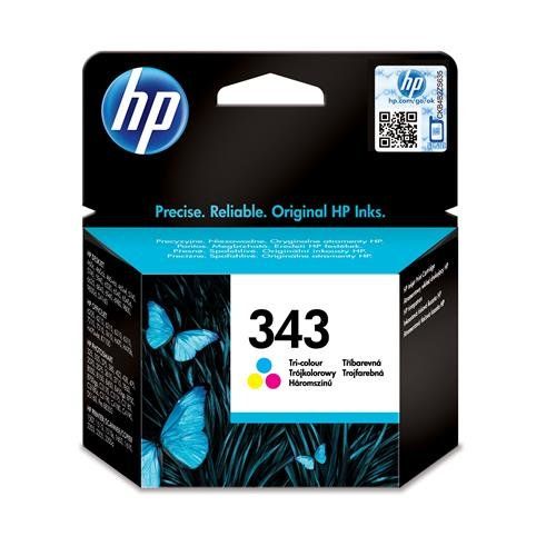 HP 343 Tri-color Original Ink Cartridge - Image 1