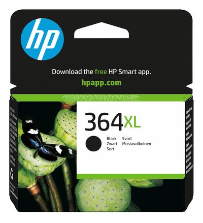 HP 364XL High Yield Black Original Ink Cartridge