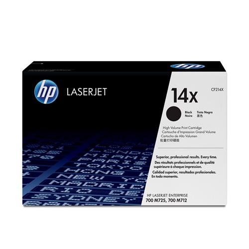 HP 14X High Yield Black Original LaserJet Toner Cartridge - Image 1