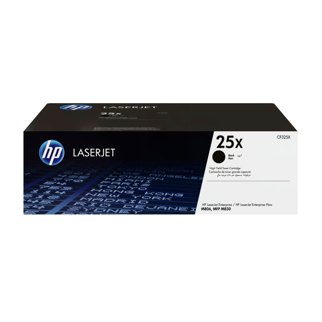 HP 25X High Yield Black Original LaserJet Toner Cartridge - Image 1