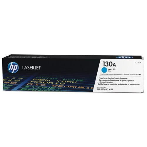 HP 130A Cyan Original LaserJet Toner Cartridge - Image 1