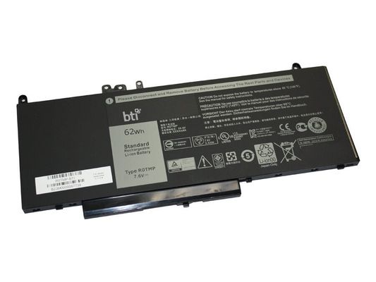 BTI 62Wh 4 cell WTG3T compatible battery for DELL LATITUDE E5550 LATITUDE E5450 - Thumbnail 2