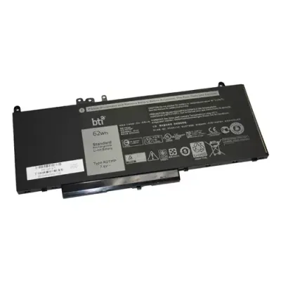 BTI 62Wh 4 cell WTG3T compatible battery for DELL LATITUDE E5550 LATITUDE E5450