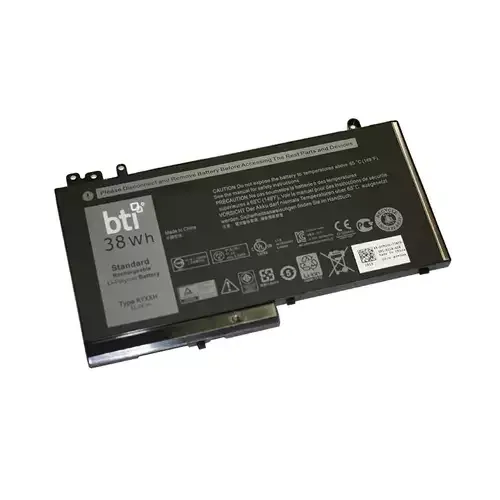 BTI Replacement Battery for Latitude E5250 E5240 E5550 11 (3150) 11 (3160) replacing OEM part numbers RYXXH 0RYXXH YD8XC 451-BBJR 451-BBLH // 11.1V 3420mAh 38Whr - Image 1