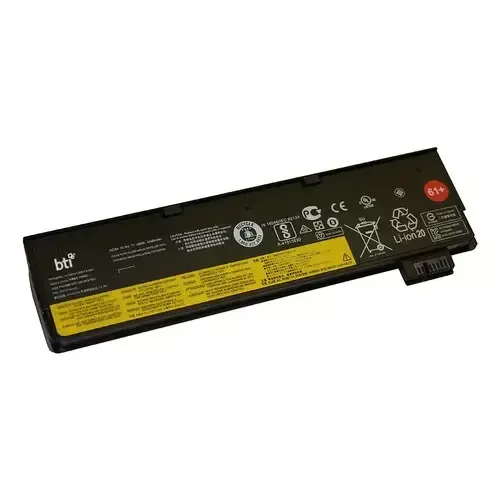 BTI Replacement Battery for Lenovo Thinkpad T470 T480 T570 T580 P51S A475 replacing OEM part number 4X50M08811 61+ // 10.8V 4400mAh - Image 1