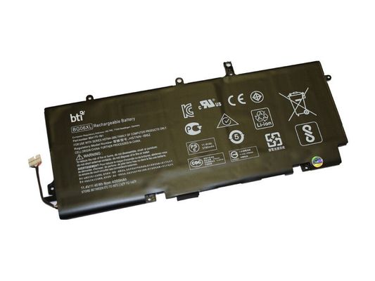 BTI Replacement Battery for HP - COMPAQ HP Elitebook 1040 G3 replacing OEM part numbers BG06XL 804175-1B1 // 3-cell 11.4V 3780mAh - Thumbnail 2