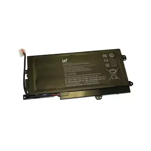 BTI 50Wh 3 cell PX03XL compatible battery for HP - COMPAQ MK-K125DX ENVY TS 14-K042TX SLEEKBOOK ENVY TS 14-K035TX SLEEKBOOK - Image 1