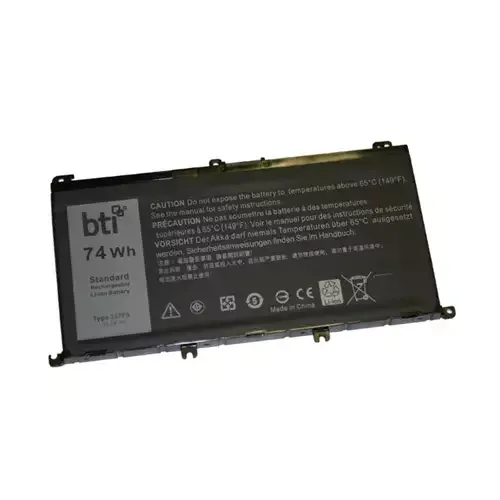 BTI 74Wh 6 cell 357F9 compatible battery for DELL INSPIRON 7559 INSPIRON 5577 INSPIRON 5576 INSPIRON 7557 INSPIRON 7567 INSPIRON 7566 - Image 1