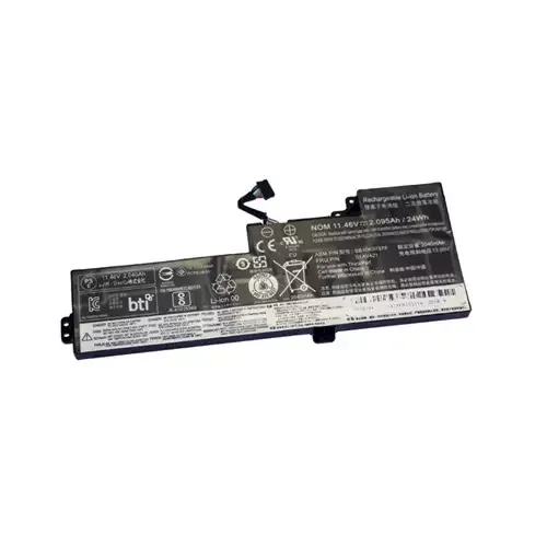 BTI 24Wh 3 cell 01AV421 compatible battery for LENOVO THINKPAD A485 THINKPAD A475 THINKPAD T480 THINKPAD T470 - Image 1