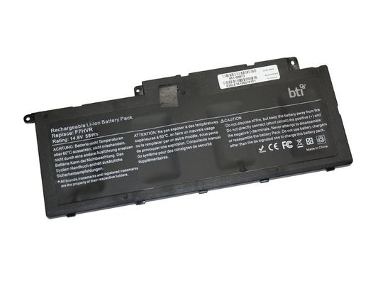 BTI 58Wh 4 cell Y1FGD compatible battery for DELL INSPIRON 17 7737 INSPIRON 15 7537 INSPIRON 14 7437 - Thumbnail 2