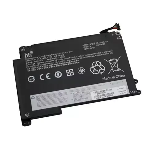BTI 53Wh 3 cell SB10F46459 compatible battery for LENOVO THINKPAD YOGA 14 460 THINKPAD YOGA 460 20G0 THINKPAD YOGA 460 20FY THINKPAD YOGA 460 20EM - Image 1