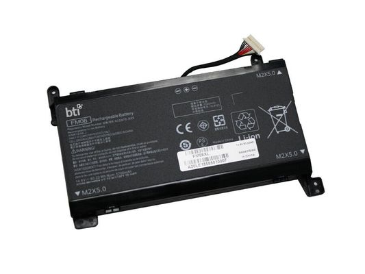 BTI 83Wh 8 cell TPN-Q195 compatible battery for HP - COMPAQ OMEN 17-AN101NI OMEN 17-AN150TX OMEN 17-AN149TX OMEN 17-AN144TX OMEN 17-AN141TX - Thumbnail 2