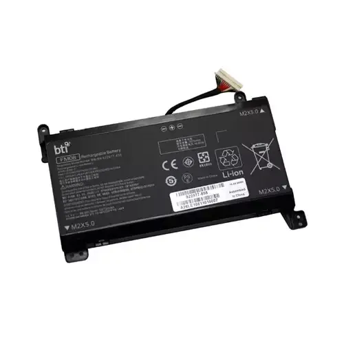 BTI 86Wh 8 cell HSTNN-LB7B compatible battery for HP - COMPAQ OMEN 17-AN198MS OMEN 17-AN190NR OMEN 17-AN188NR OMEN 17-AN179WM OMEN 17-AN151TX - Image 1