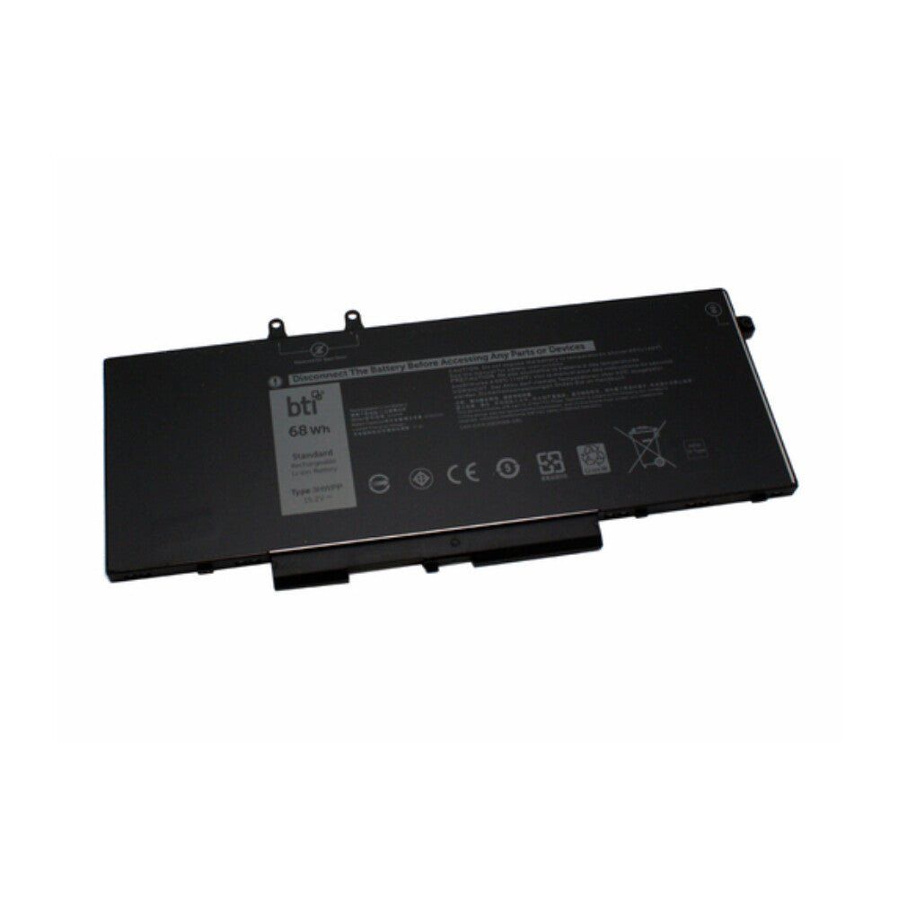 BTI 68Wh 4 cell 451-BCKB compatible battery for DELL PRECISION 3550 LATITUDE 5410 LATITUDE 5510 INSPIRON 7706 2-IN-1 INSPIRON 7506 2-IN-1 BLACK - Image 1