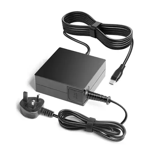 BTI 45W USB-C 934739-850 compatible laptop charger. UK power cable included - Image 1