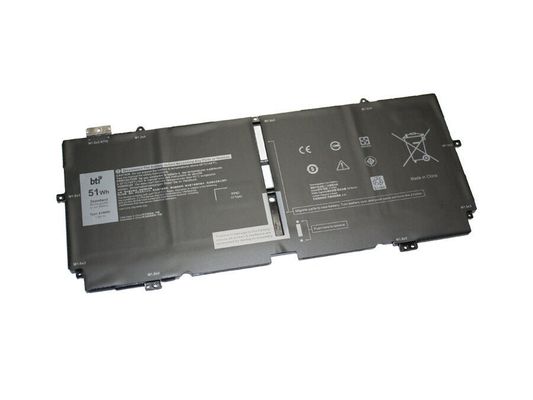 BTI 51Wh 4 cell DD9VF compatible battery for DELL XPS 13 (9310) 2-IN-1 - Thumbnail 2